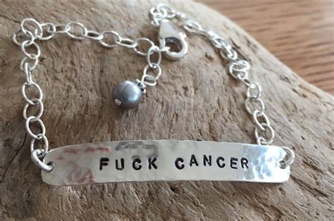Fuck Cancer Bracelet LINDA WINKLER JEWELRY DESIGNS