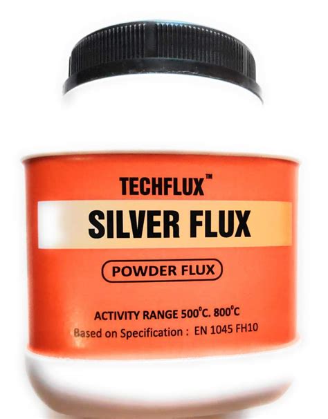 Techflux Silver Brazing Flux Powder Form Pack Of 500gms