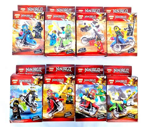 Klocki Ninjago Motor W Z Figurkami Oficjalne