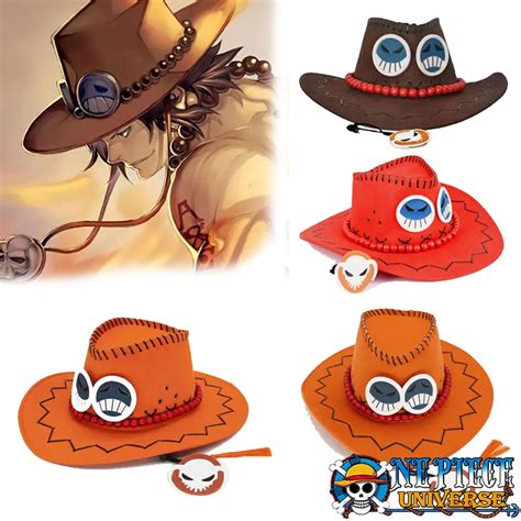 One Piece Ace Hat Cosplay 3 Options Official One Piece Merch Collection 2023 One Piece