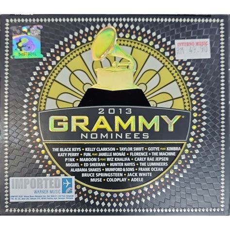 2013 Grammy Nominees Various Artists Cd Shopee Malaysia