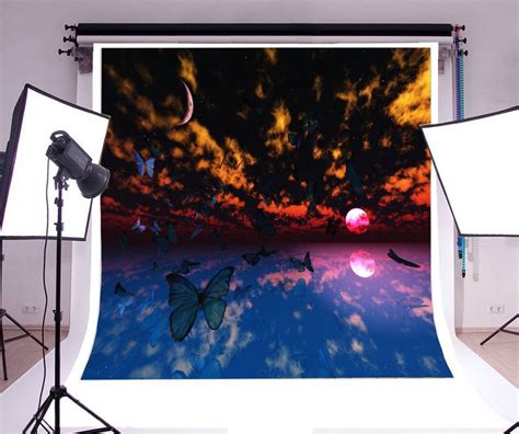 HelloDecor 5x7ft Photography Backdrop Beautiful Planets And Nice Views