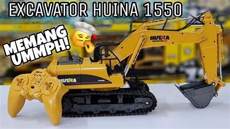 Huina 1550 Excavator Unboxing And Test YouTube