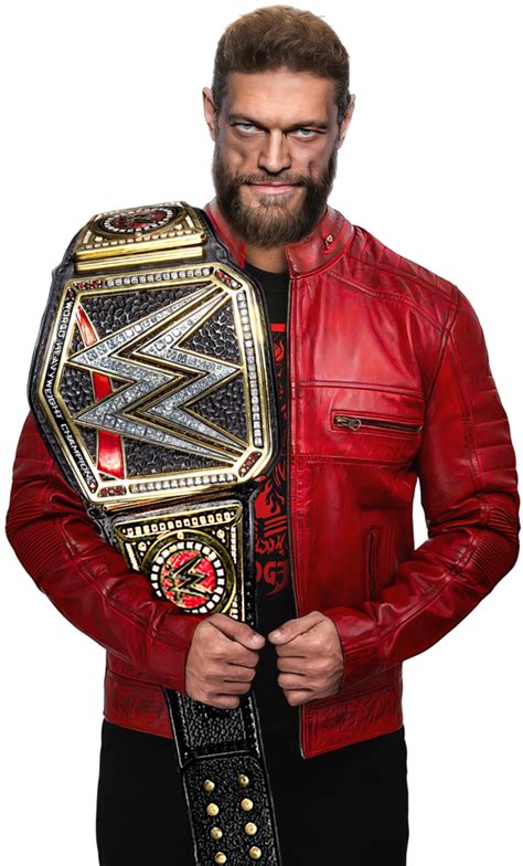 Edge Custom Wwe Championship Png Render 1 By Superajstylesnick On