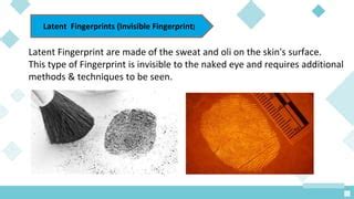 Fingerprint Development Methods Presentation Pptx