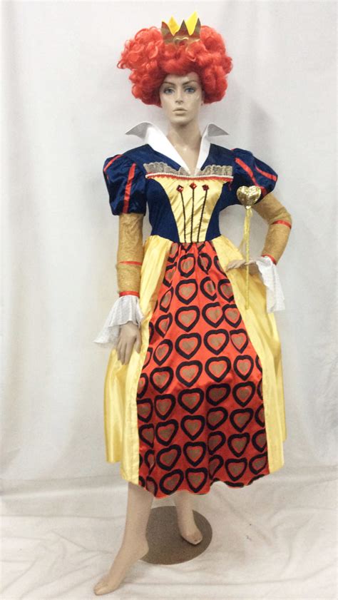 Red Queen Of Hearts Costume Costume Wonderland