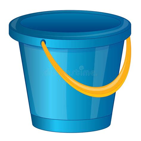 plastic pail stock illustrations  plastic pail stock