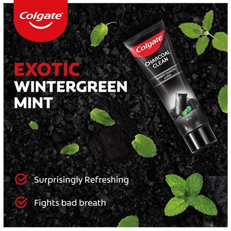 Colgate Charcoal Clean Toothpaste Bamboo Charcoal Mint Gm Price