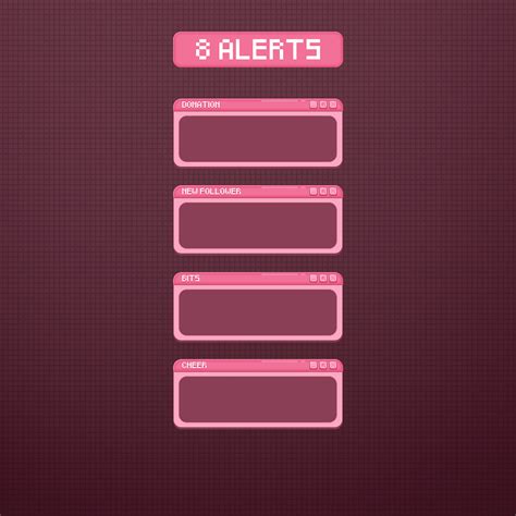 PINK STREAM OVERLAY PACKAGE (+FREE VERSION) :: Behance