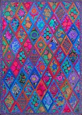 Midnight Diamonds Quilt Kaffe Fassett Quilts In Burano