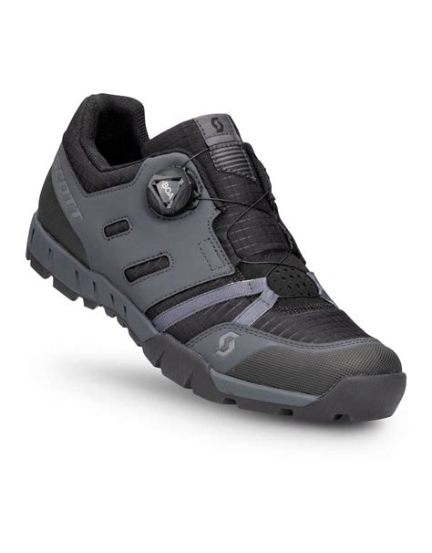 Scott Sport Crus R Boa Plus Dark Grey Black Zapatillas Pedales