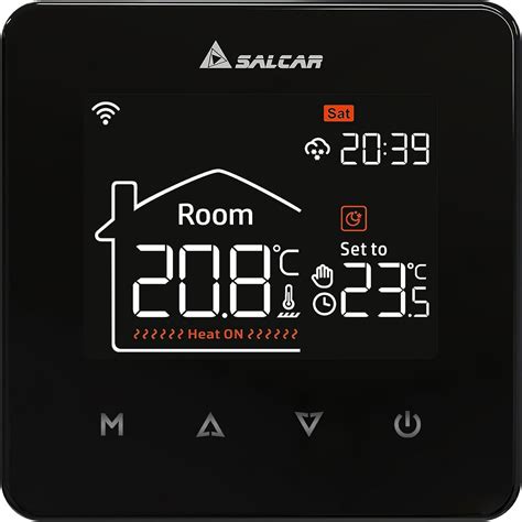 Salcar Thermostat Connect Wifi Chauffage Au Sol Lectrique A Avec