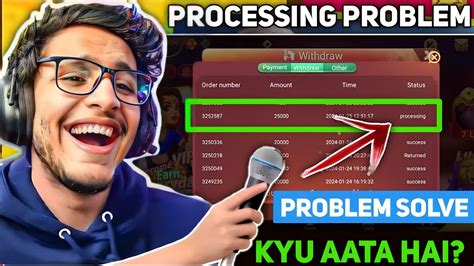 Rummy Withdrawal Processing Problem Rummy App Withdrawal Processing