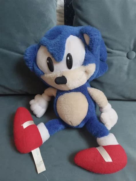 Sega Sonic The Hedgehog Plush Soft Toy Rare Original