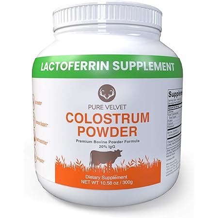 Amazon Symbiotics Colostrum Plus Powder Supplement For Immunity