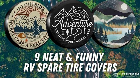 9 Neat And Funny Rv Spare Tire Covers Rv Lifestyle