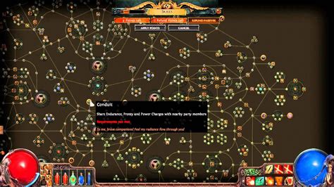 Skills Tree O Arbol De Habilidades De Path Of Exile O Poe