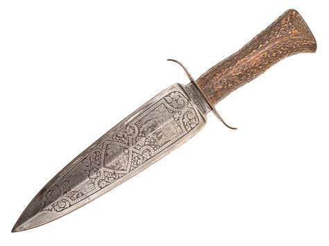 c1750 Spanish Toledo Steel Mountain Hunting Spear Knife : Parade ...