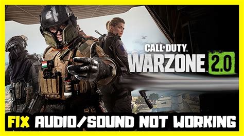 How To Fix Call Of Duty Warzone No Audio Sound Not