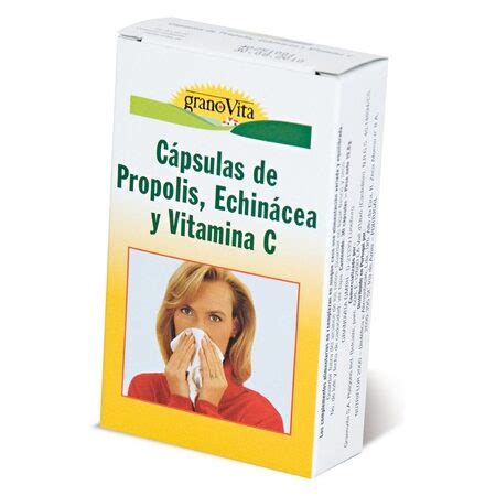 Beneficios de las cápsulas de Granovita con própolis equinácea y