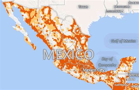 Cellular Mexico Network Coverage Comparison Cellular Mexico Mexico City