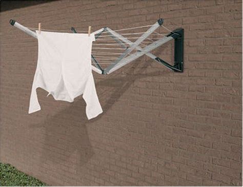 Brabantia WallFix Retractable Washing Line With Protective Fabric Cover