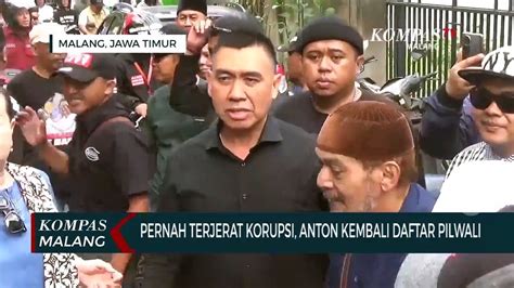 Pernah Jadi Narapidana Korupsi Abah Anton Mendaftar Bakal Calon Wali