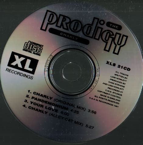 The Prodigy Charly Cds Tr Blog Di Stefano Fiorucci