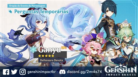 Genshin Impact Brasil On Twitter Aten O Viajantes A Nova Ora O