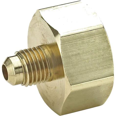 Parker Brass Flared Tube Refrigerant Drum Adapter Od