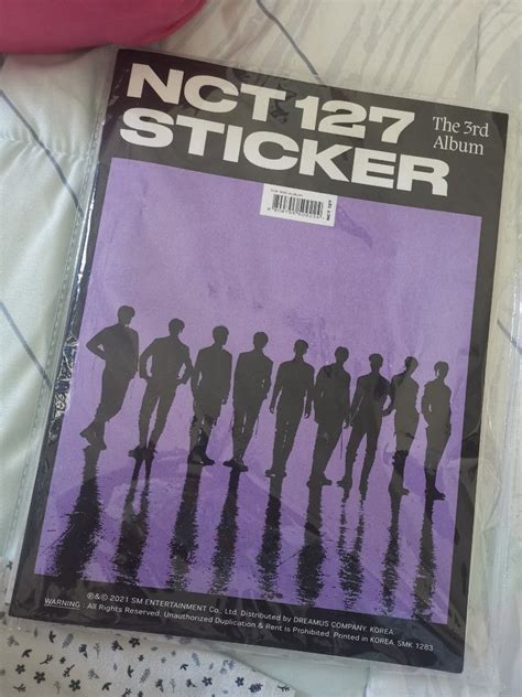 Unsealed NCT 127 The 3rd Album STICKER STICKER Ver Hobbies Toys