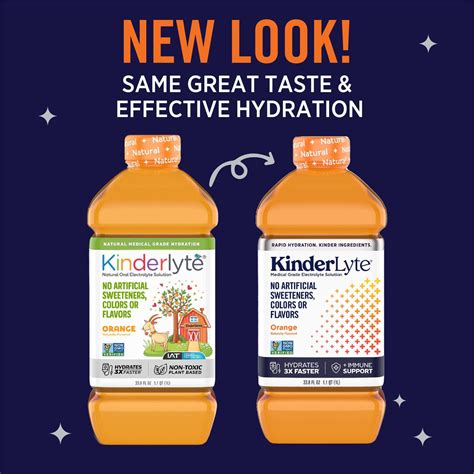 Kinderlyte® Oral Electrolyte Drink Orange