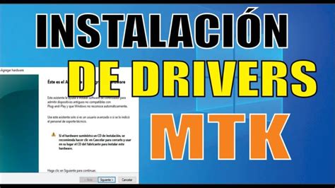 Cómo Instalar Drivers MTK en Windows 10 Pasos de Instalación Guía 2021