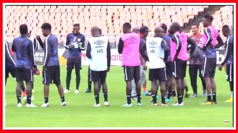 Live SIMBA WANAFANYA MAZOEZI YA MWISHO KWA MKAPA KUWAKABILI WYDAD