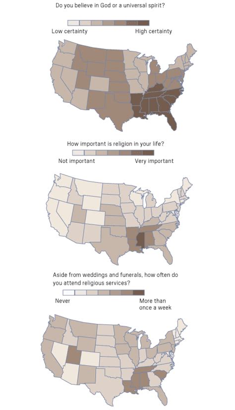 Mapping Religion In The United States Vivid Maps