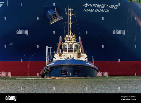 The Harbour Tug Svitzer Eston Is Operated By Svitzer Towage At The Port