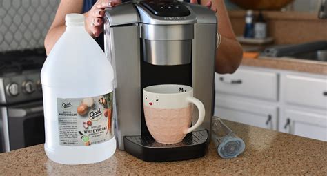 Heres How To Descale A Keurig Coffee Maker Using White Vinegar