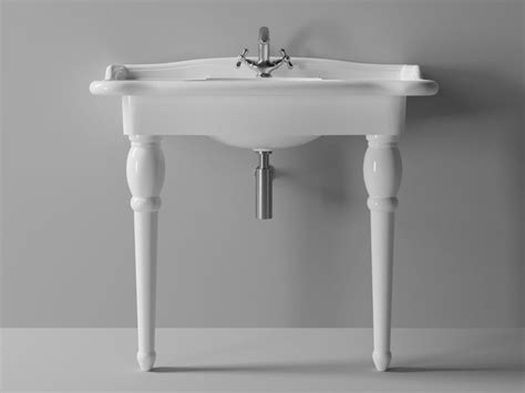 Boheme Consolle Console Ceramic Washbasin By Alice Ceramica Wash