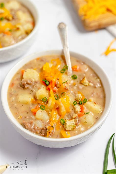 Cheeseburger Soup Recipe