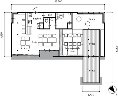 Cafe Floor Plan Design