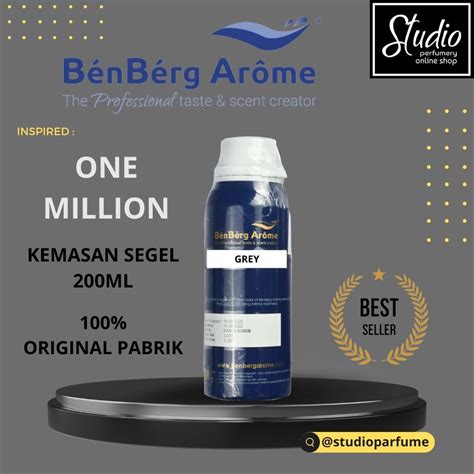 Jual BIBIT PARFUM MURNI BENBERG AROME ONE MILLION 200 ML SEGEL