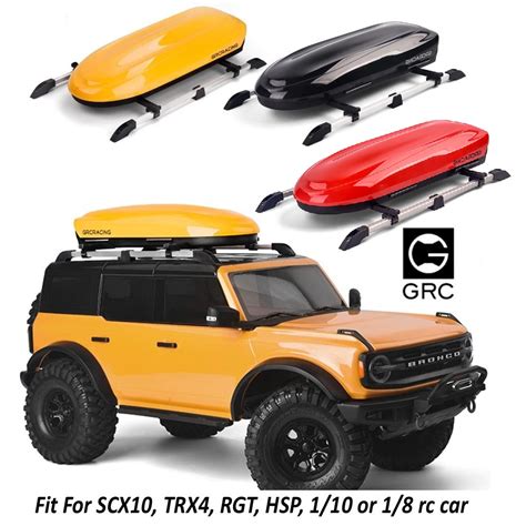 Jual Grc Storage Box Roof Rack Traxxas Trx4 Trx6 Axial Scx10 Rgt 110