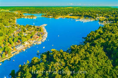 Kalamazoo Lake Near Saugatuck And Douglas Lakes Of Michigan Dan J