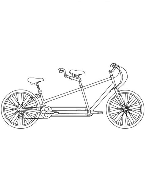 Dibujos De Bicicletas Para Colorear Descargar E Imprimir Colorear Imágenes