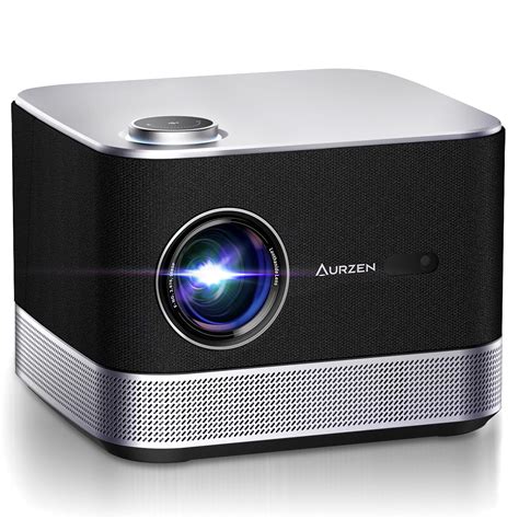 All In One Projector 4K AURZEN BOOM 3 Smart Projector With WiFi And