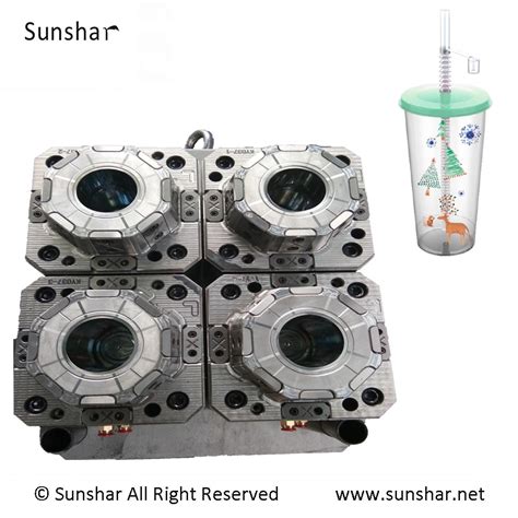 Pp Clear Thin Wall Injection Molding Disposable Cup Plastic Moulds