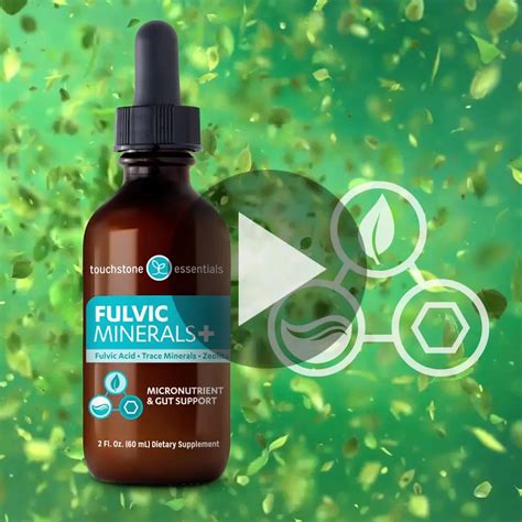 Liquid Zeolite Fulvic Acid And Trace Minerals For Detox And Micronutrient Support