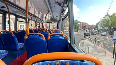 Nicer Allocation YX68 UTP Stagecoach London 68Reg ADL Enviro400MMC