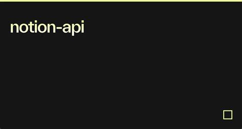 Notion Api Codesandbox