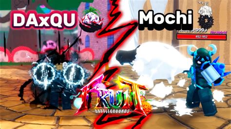 Dark X Quake VS Mochi FRUIT BATTLEGROUNDS No Max YouTube